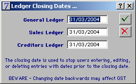 close period
